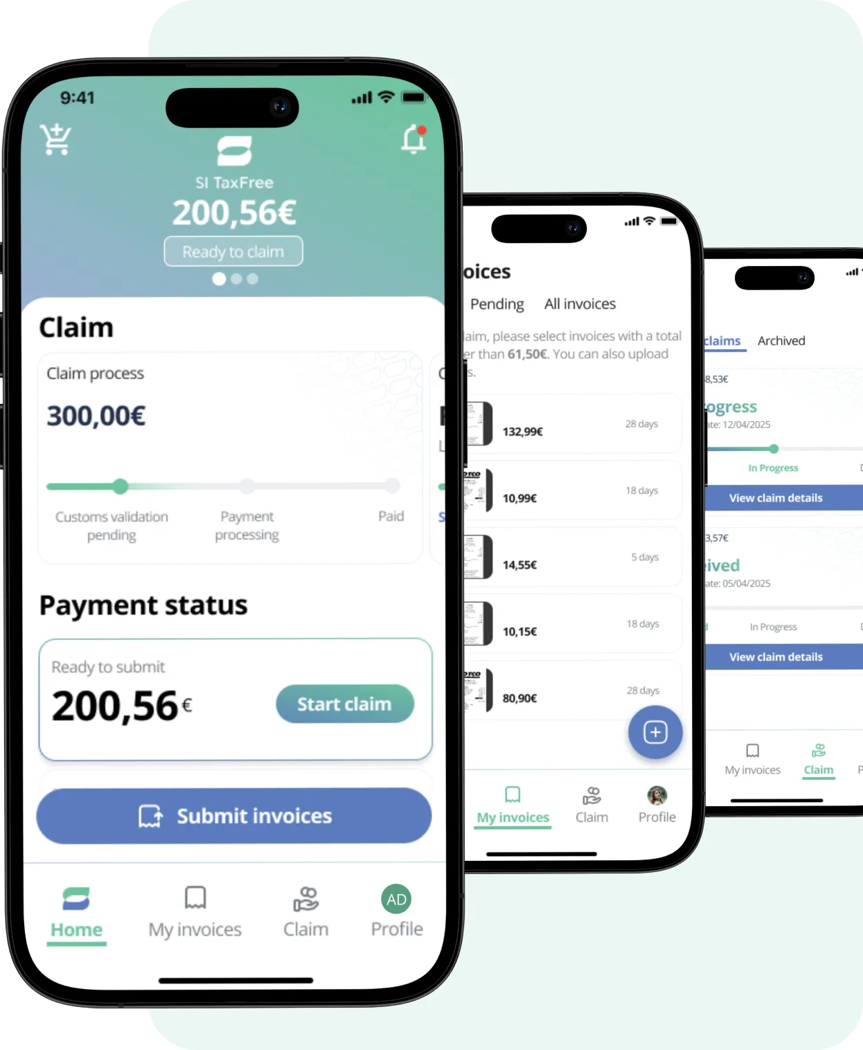 An image of the SI Tax Free app